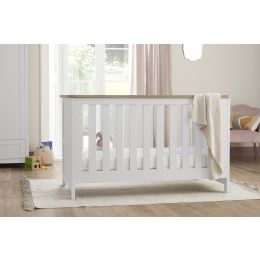 Tutti Bambini Verona Cot Bed White/Oak