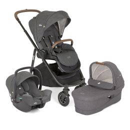 Joie Versatrax Trio Bundle Shell Grey