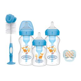 Dr Brown's Options+ Anti-Colic Baby Bottle Blue Gift Set