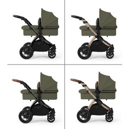 Ickle Bubba Stomp Luxe 12 Piece Cirrus Travel System Bundle Woodland