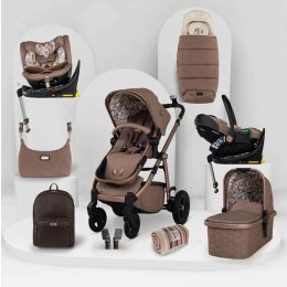 Cosatto Wow 3 Special Edition All Stage Family Acorn Rotate & Recline Duo Base Bundle Tiger Tale