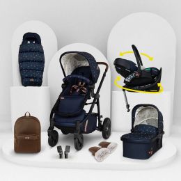 Cosatto Wow 3 Acorn Rotate & Recline Cozy Bundle Doodle Days