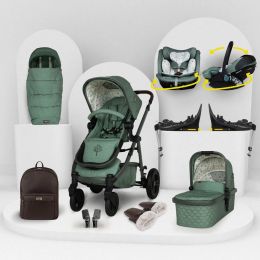 Cosatto Wow 3 All Stage Family Acorn Rotate & Recline Duo Base Bundle Meadow