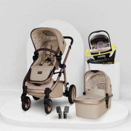 Cosatto Wow 3 Acorn Rotate Car Seat Bundle Whisper
