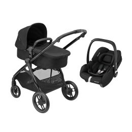 Maxi Cosi Zelia 3 Luxe Pram With Cabrio Car Seat Twillic Black