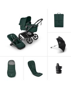 Bugaboo Fox 5 Renew Complete Fern Green Essential Bundle