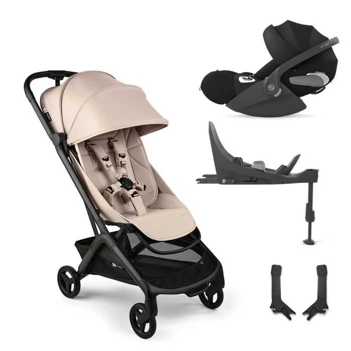 Bugaboo Butterfly 2 Cybex Cloud T Newborn Bundle Desert Taupe