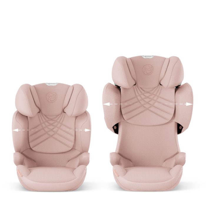 Cybex Solution T I FIX Car Seat Peach Pink Plus Lesters Nurseryworld