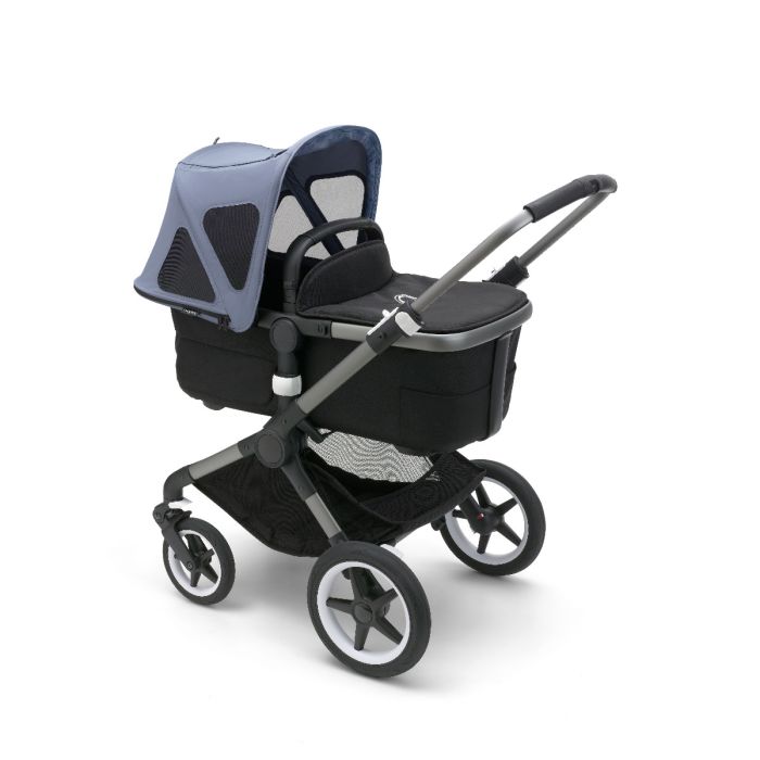 Bugaboo Fox 3 Cameleon 3 Lynx Breezy Sun Canopy Seaside Blue Lesters Nurseryworld