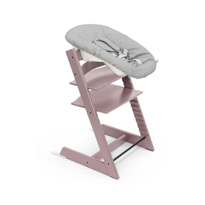 Stokke Tripp Trapp Chair Heather Mauve & Newborn Set
