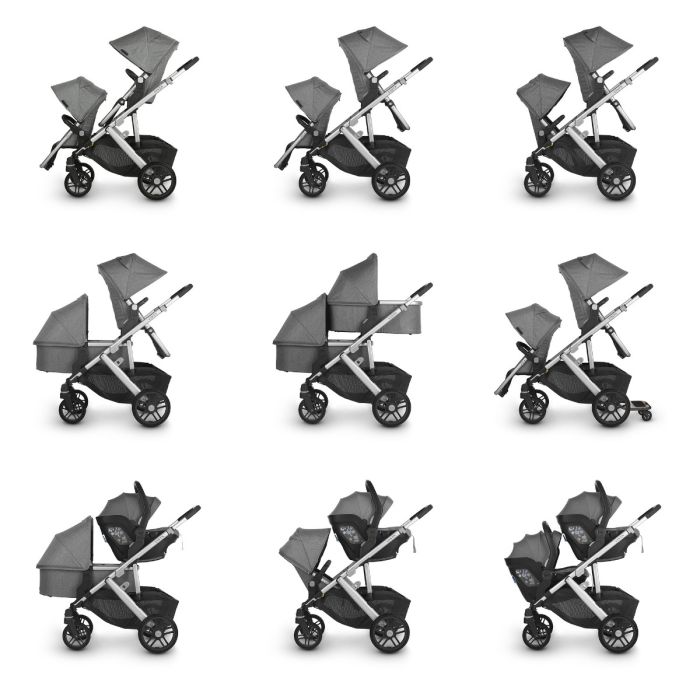 thule spring compact stroller Thule Spring 2 Compact All-Terrain Stroller + Bassinet Bundle