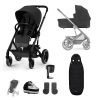 Cybex Balios S Lux 8 Piece Bundle Moon Black