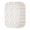 Ickle Bubba 2 Pack Crib Fitted Sheets Rainbow Dreams