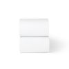 Snuz 2 Pack Cot/Cot Bed Fitted Sheets White