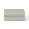 Snuz 2 Pack Moses Basket/Pram Fitted Sheets Grey