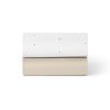 Snuz 2 Pack Crib Fitted Sheets White / Dot