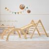 Tutti Bambini Scala Montessori 3 In 1 Pikler Climbing Frame With Climbing Wall Natural