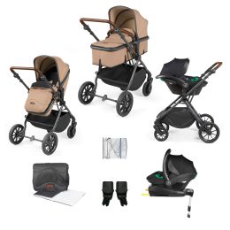 Ickle Bubba Cosmo All-in-One i-Size Travel System Desert