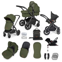 Ickle Bubba Stomp Luxe All-in-One Travel System Woodland