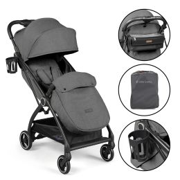 Ickle Bubba Aries Prime Autofold Stroller Graphite Grey