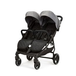 Ickle Bubba Venus Double Stroller Space Grey