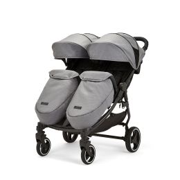 Ickle Bubba Venus Max Double Stroller Space Grey