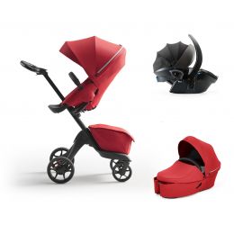 Stokke® Xplory® X Complete Travel System Ruby Red