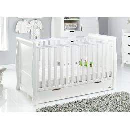 Obaby Stamford Classic Cot Bed White
