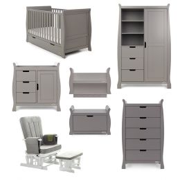 Obaby Stamford Classic 7 Piece Room Set Taupe Grey