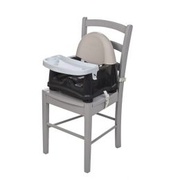 Safety 1st Easy Care Swing Tray Booster Seat Grey Patches