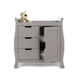 Obaby Stamford Closed Changing Unit Taupe Grey