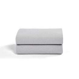 Snuz 2 Pack Crib Fitted Sheets Grey