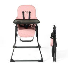 Ickle Bubba Flip Magic Fold High Chair Blush Pink