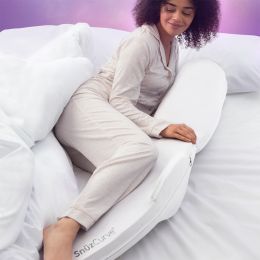 snuzCurve Pregnancy Pillow White
