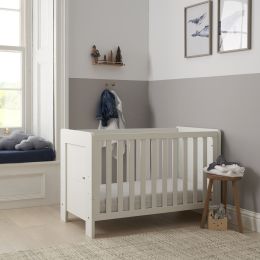 Tutti Bambini Alba Mini Cot Bed Essentials White