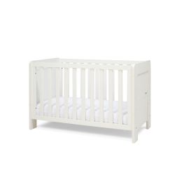Tutti Bambini Alba Mini Cot Bed Essentials White