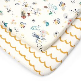 Tutti Bambini Crib 2 Pack Fitted Sheets Our Planet