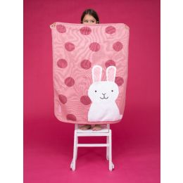 Ziggle Sherpa Blanket Bunny Buddy by Cosatto Pink
