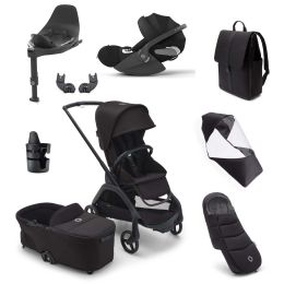 Bugaboo Dragonfly Cloud T Ultimate Bundle Midnight Black