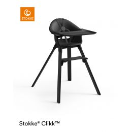 Stokke® Clikk™ High Chair Midnight Black (All Black)