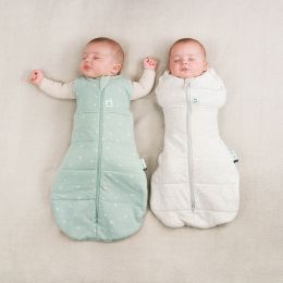ErgoPouch 2.5 TOG 0-3 Months Organic Winter Cocoon Swaddle Sleeping Bag Sage
