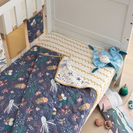Tutti Bambini Cot/Cot Bed Coverlet Our Planet