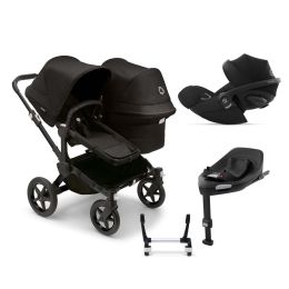 Bugaboo Donkey 5 Duo Cloud G Complete Bundle Midnight Black