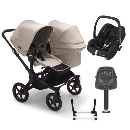 Bugaboo Donkey 5 Duo Cabrio Complete Bundle Desert Taupe