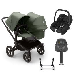 Bugaboo Donkey 5 Duo Cabrio Complete Bundle Forest Green