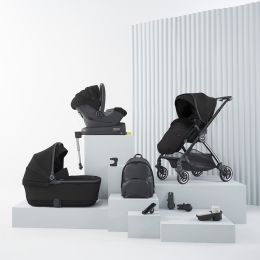 Silver Cross Dune Space, First Bed Carrycot & Dream i-Size Ultimate Pack Bundle