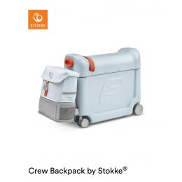 JetKids™ by Stokke® Travel bundle: BedBox™ + Crew BackPack™ Blue Sky