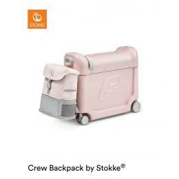 JetKids™ by Stokke® Travel bundle: BedBox™ + Crew BackPack™ Pink Lemonade