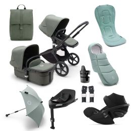 Bugaboo Fox 5 Complete Forest Green Cloud G Ultimate Bundle