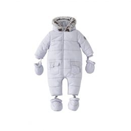 Silver Cross Quilted Pramsuit Grey